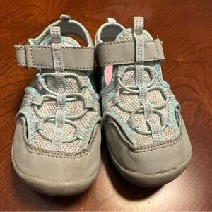 Koala Kids Light Gray and Pink Sandals